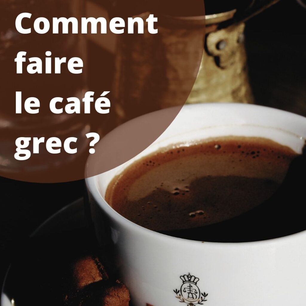 comment faire un café frappé grec